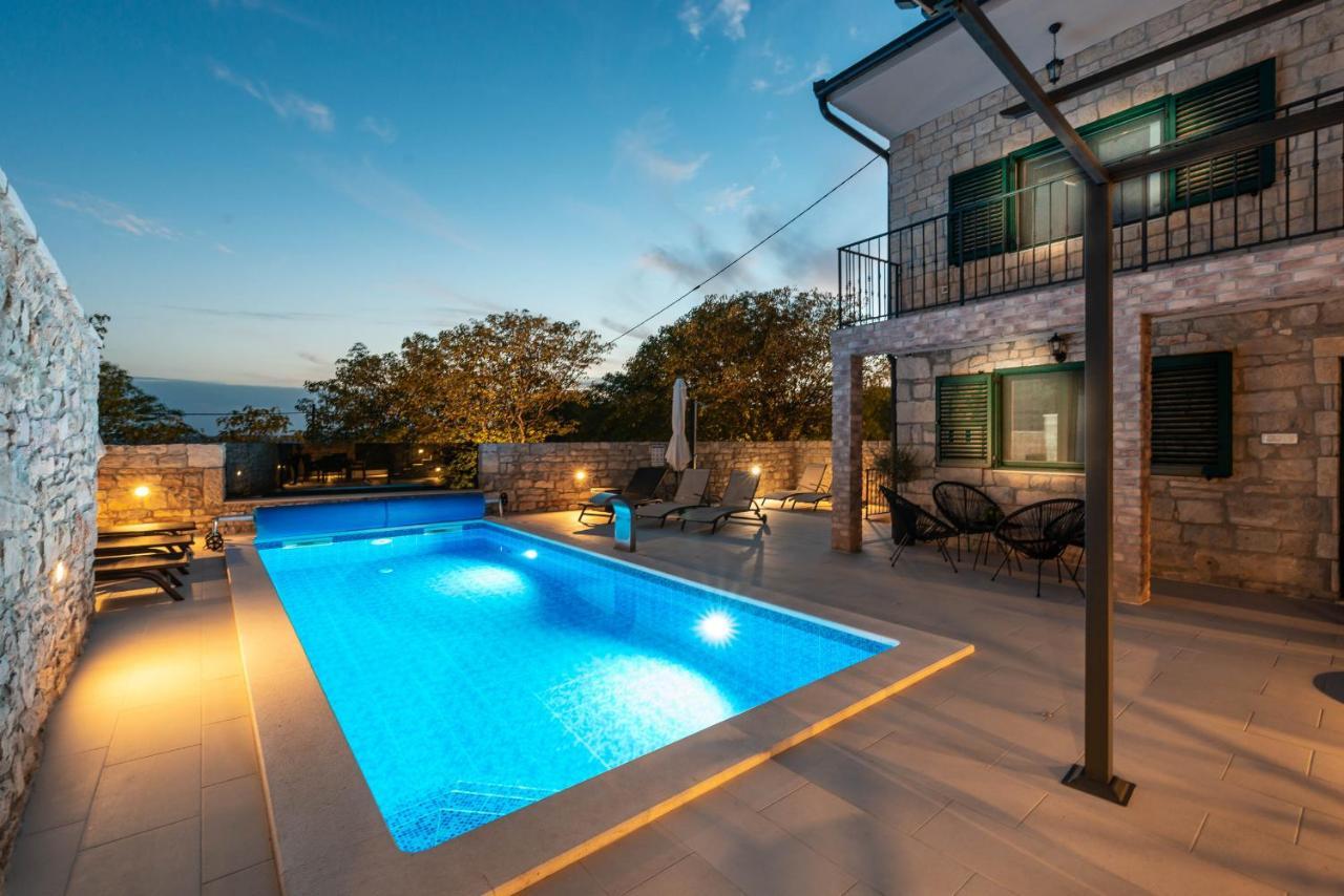 Stone Villa Didovi Snovi With Heated Pool Lisane Ostrovicke 외부 사진